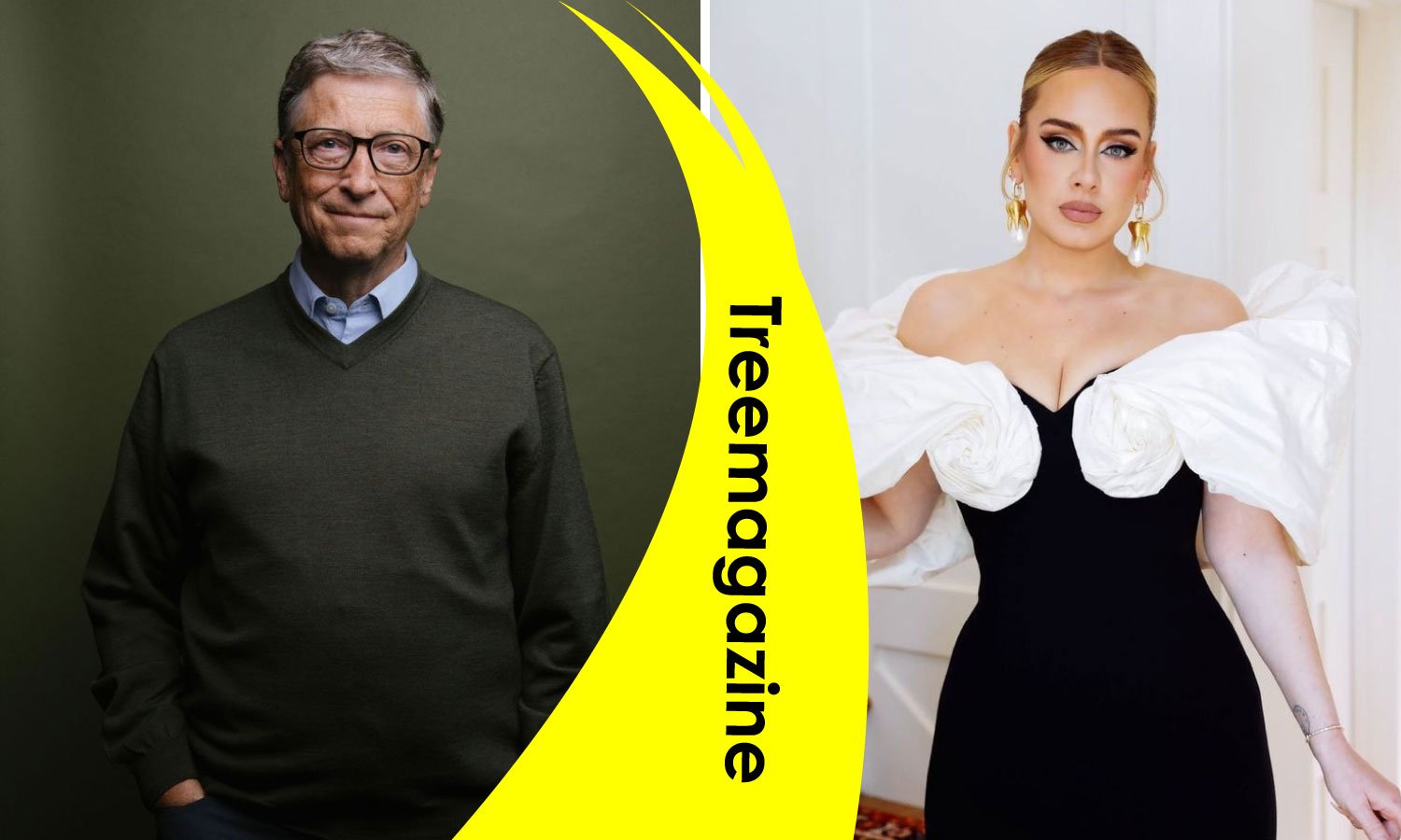 Bill Gates and Adele