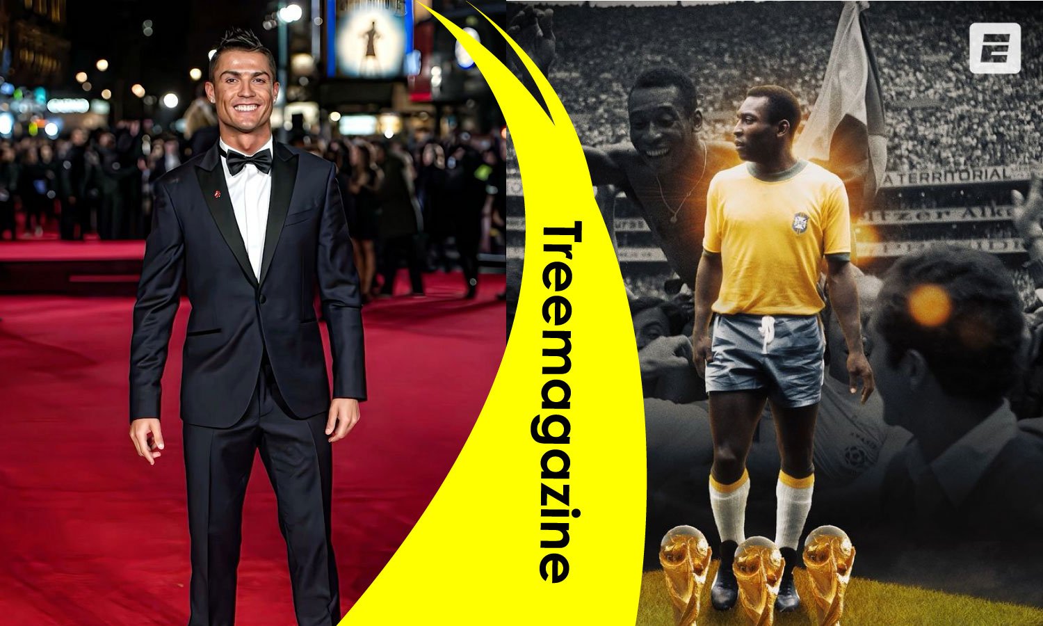Cristiano Ronaldo and Pele