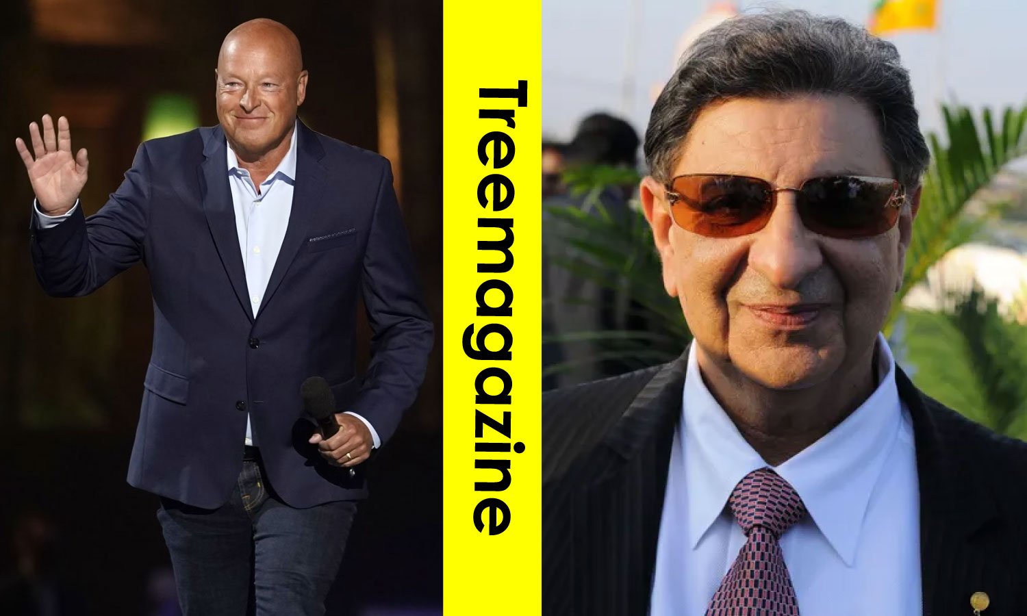 Bob Chapek and Cyrus Poonawalla