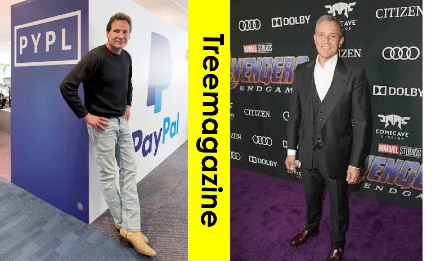 Dan Schulman and Bob Iger