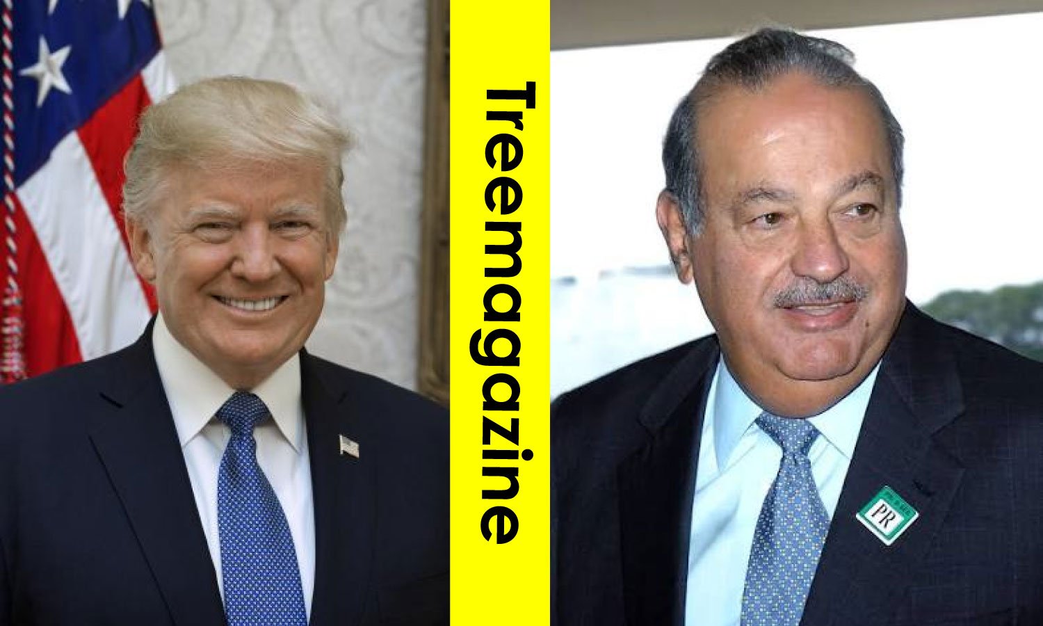 Donald Trump and Carlos Slim