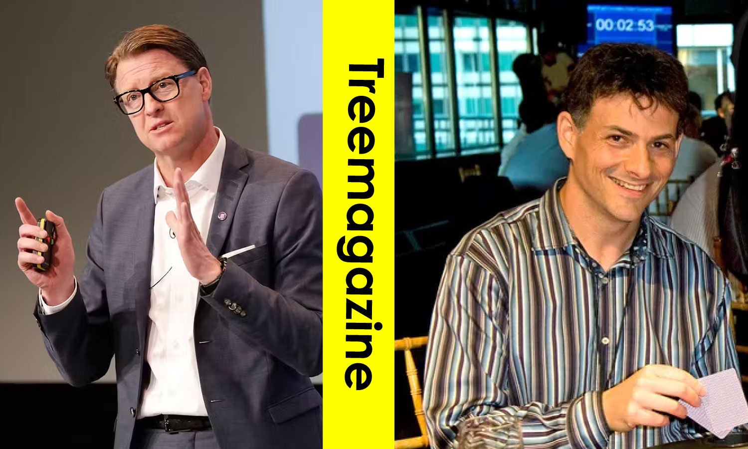 Hans Vestberg and David Einhorn