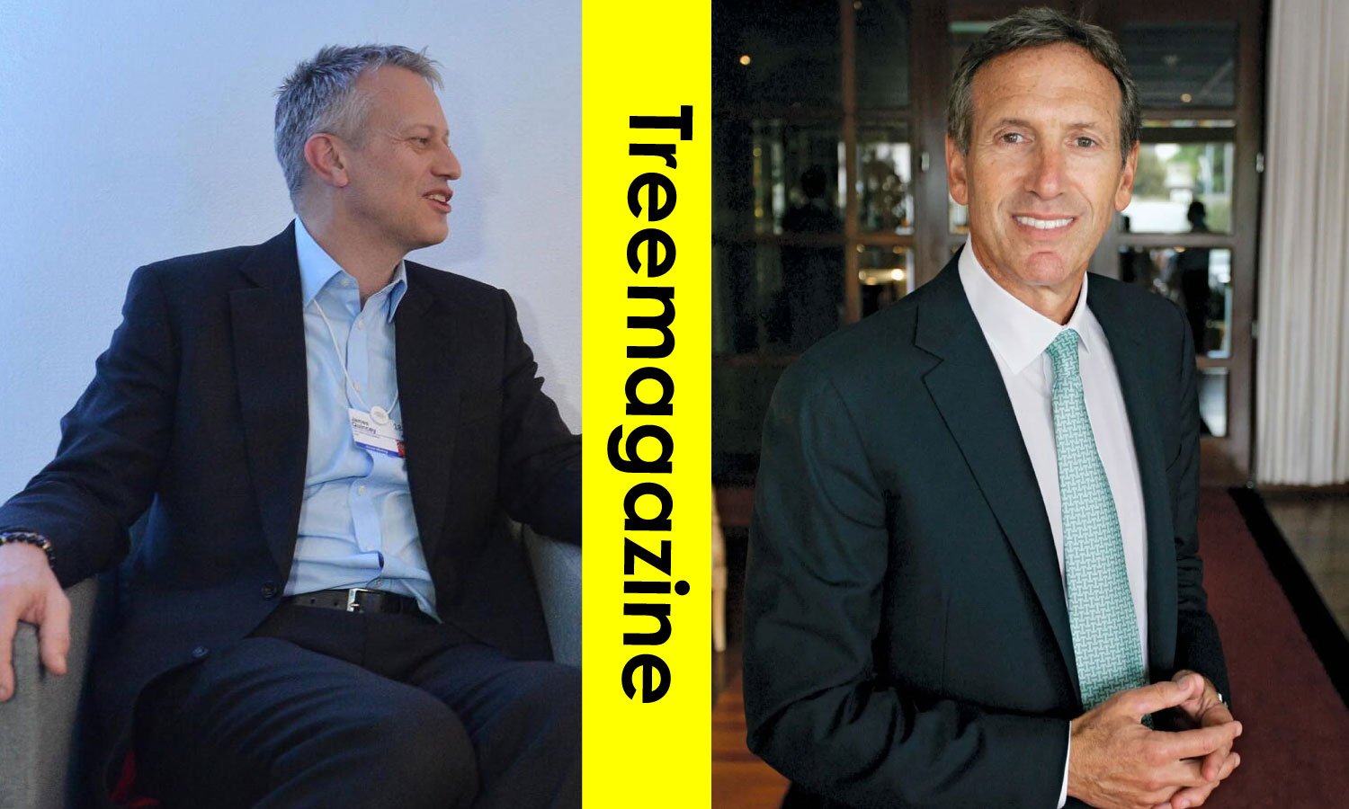 James Quincey and Howard Schultz