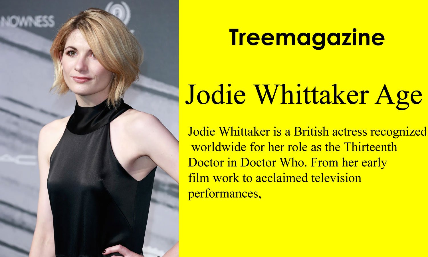 Jodie Whittaker Age