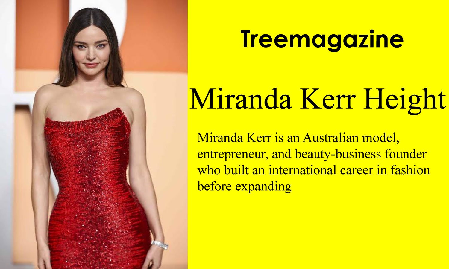 Miranda Kerr Height