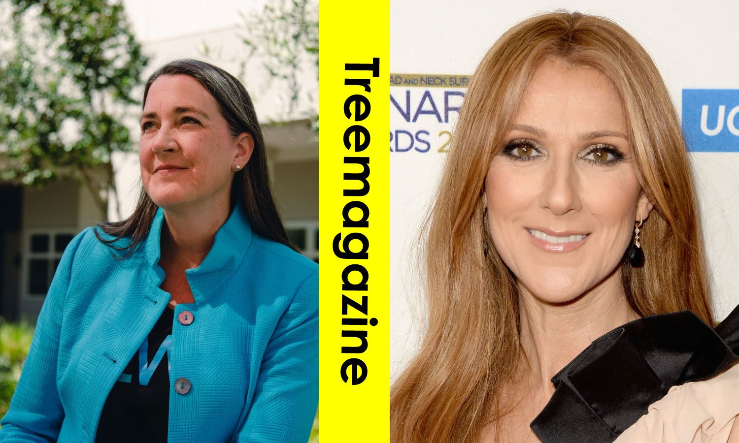 Patricia Poppe and Celine Dion