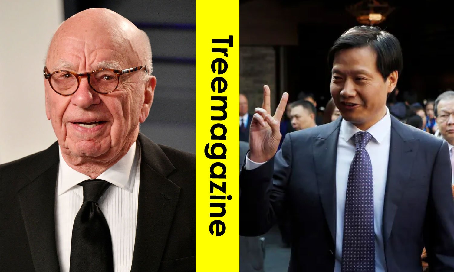Rupert Murdoch and Lei Jun