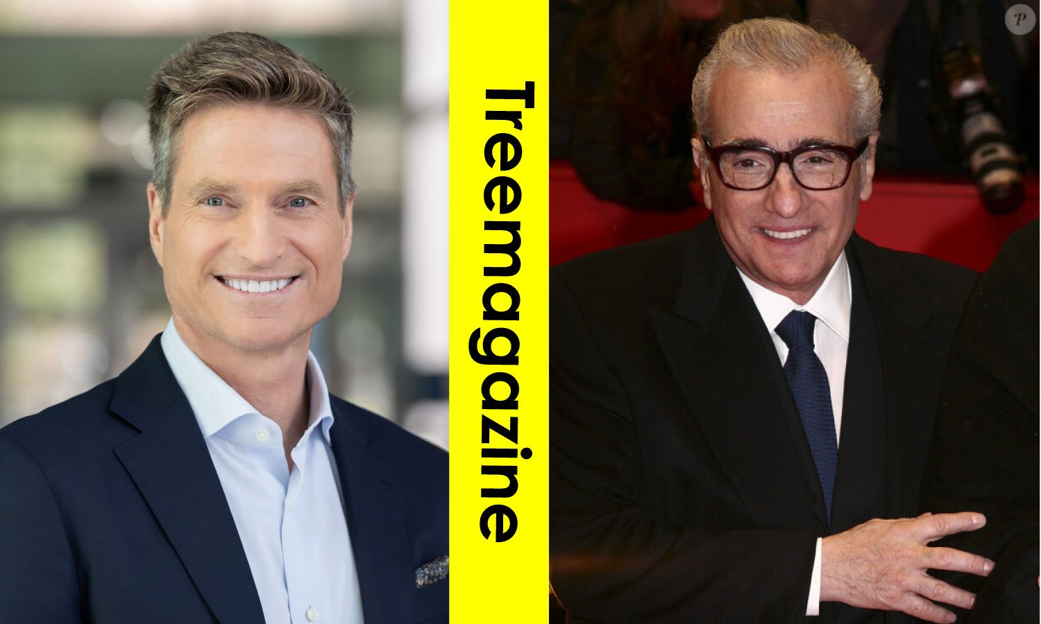 Jim Taiclet and Martin Scorsese